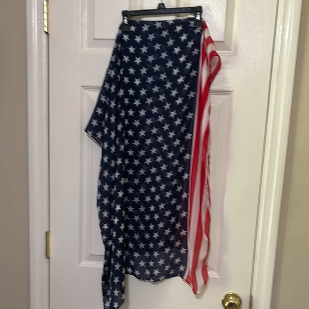 American Flag scarf / wrap